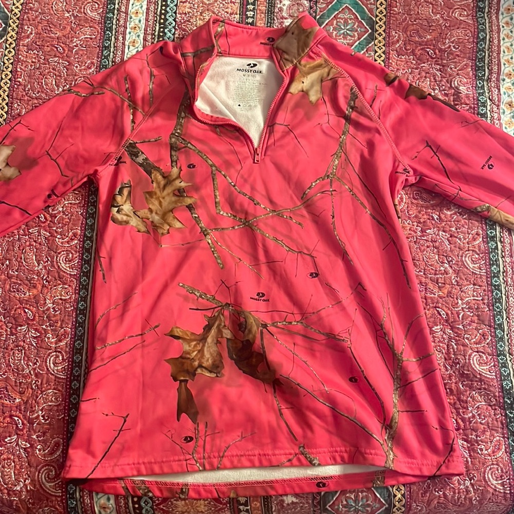 Mossy Oak Three Quarter Zip
